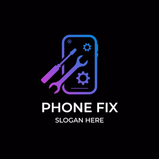 Where can I find high-quality mobile repair logo images?