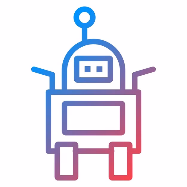 How many free mobile robot icons are there?