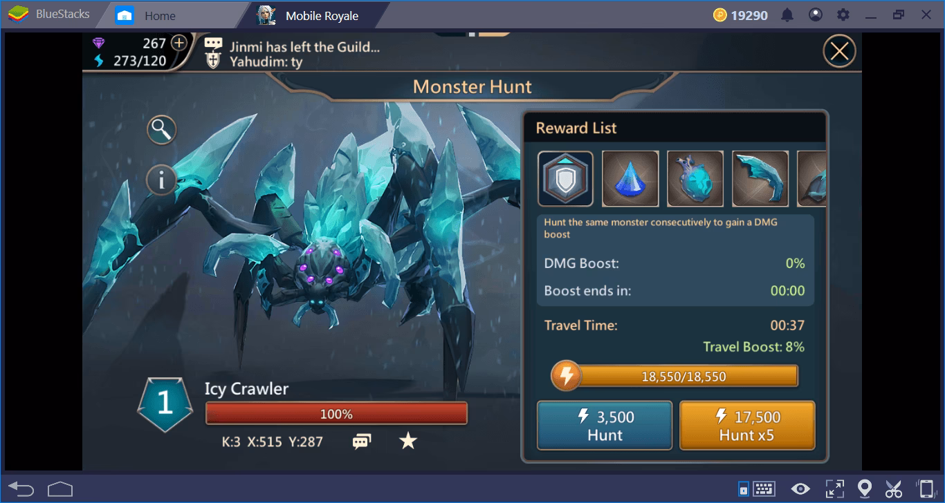 How does mobile Royale work?