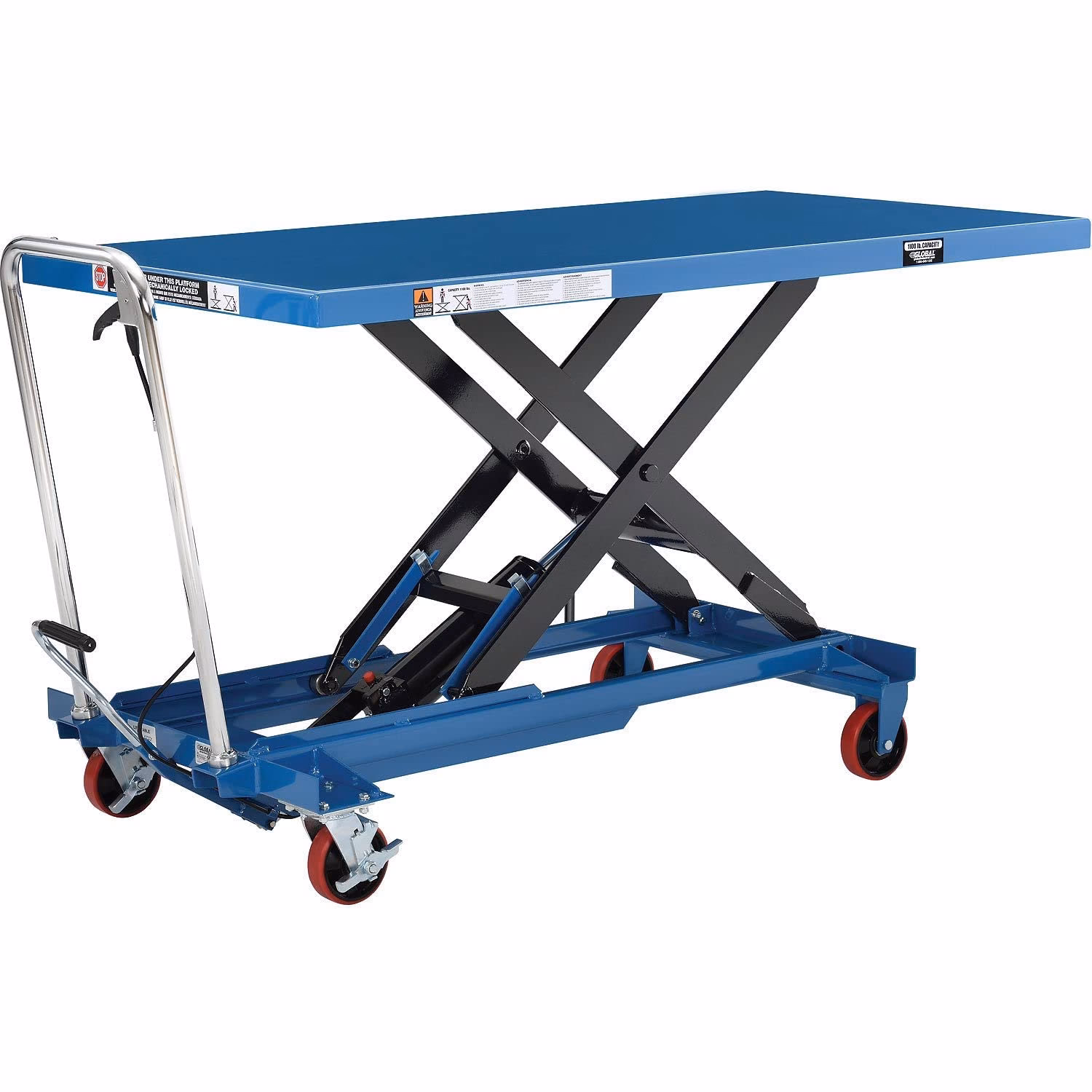 What is a hydraulic scissor lift?