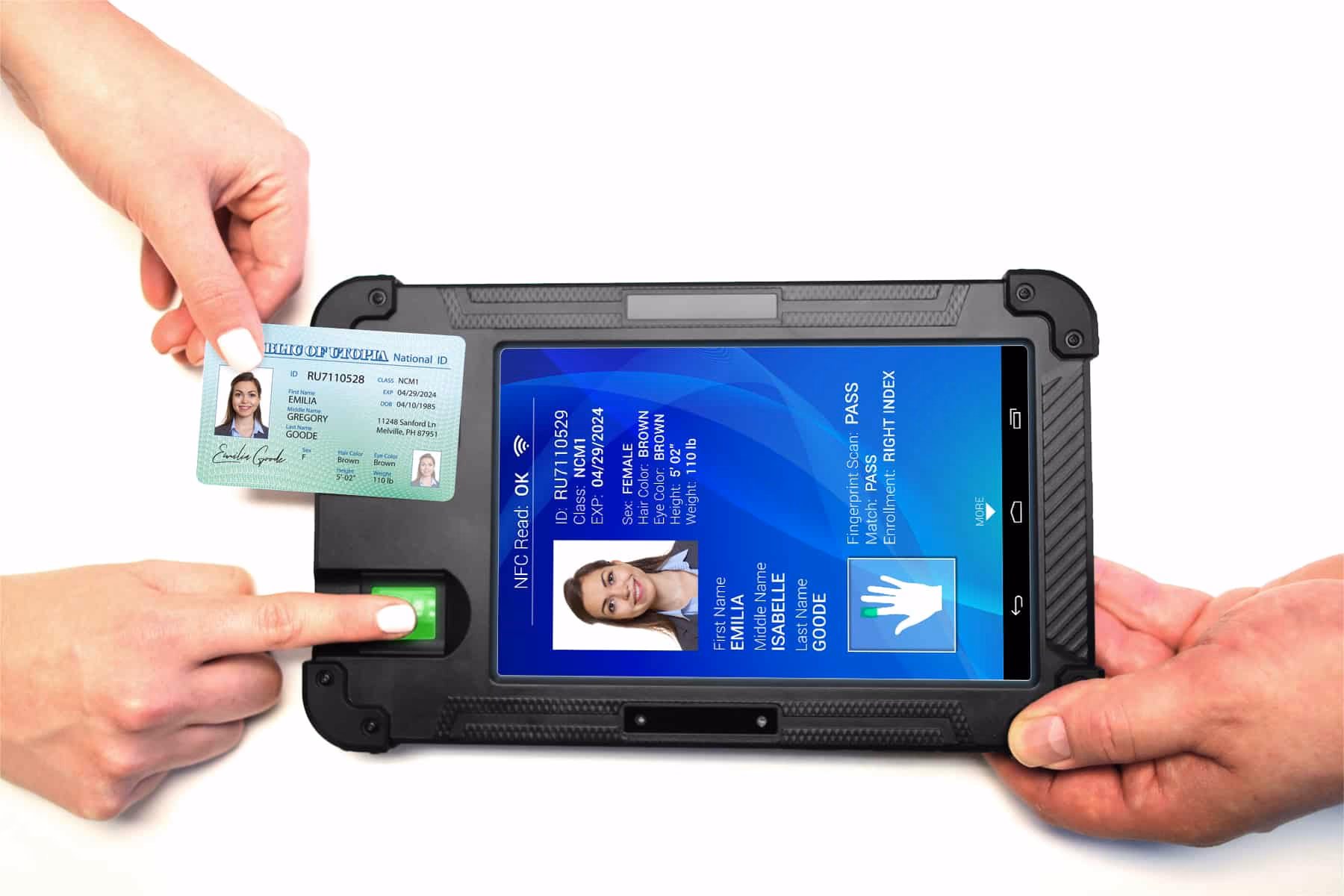 Can you use an iPhone as a signature pad?