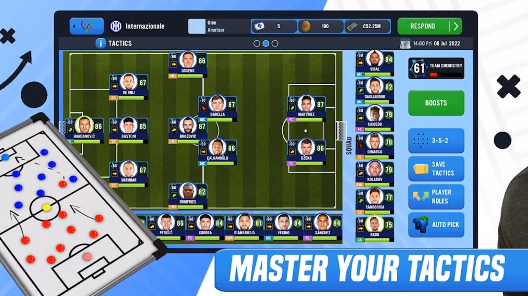 Can you play soccer manager games on Android?