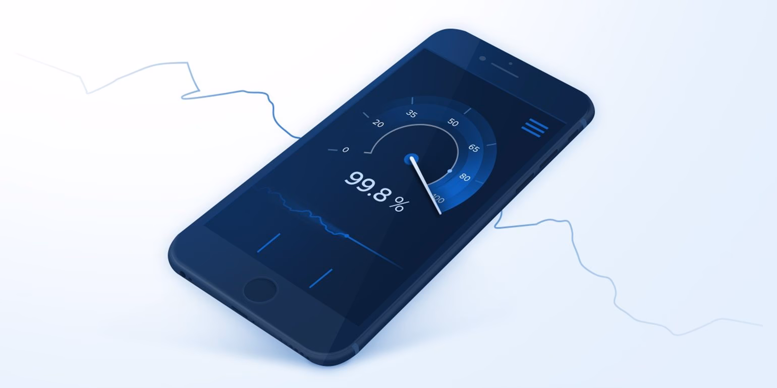 What is fast com measuring?