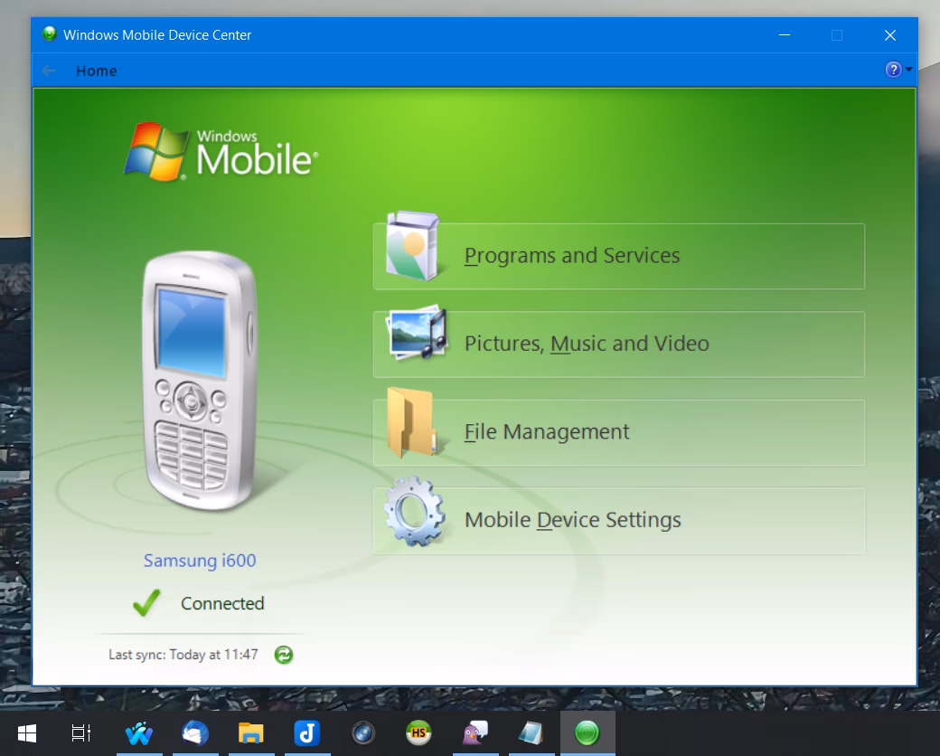 Can I connect my Galaxy phone to Windows 10?