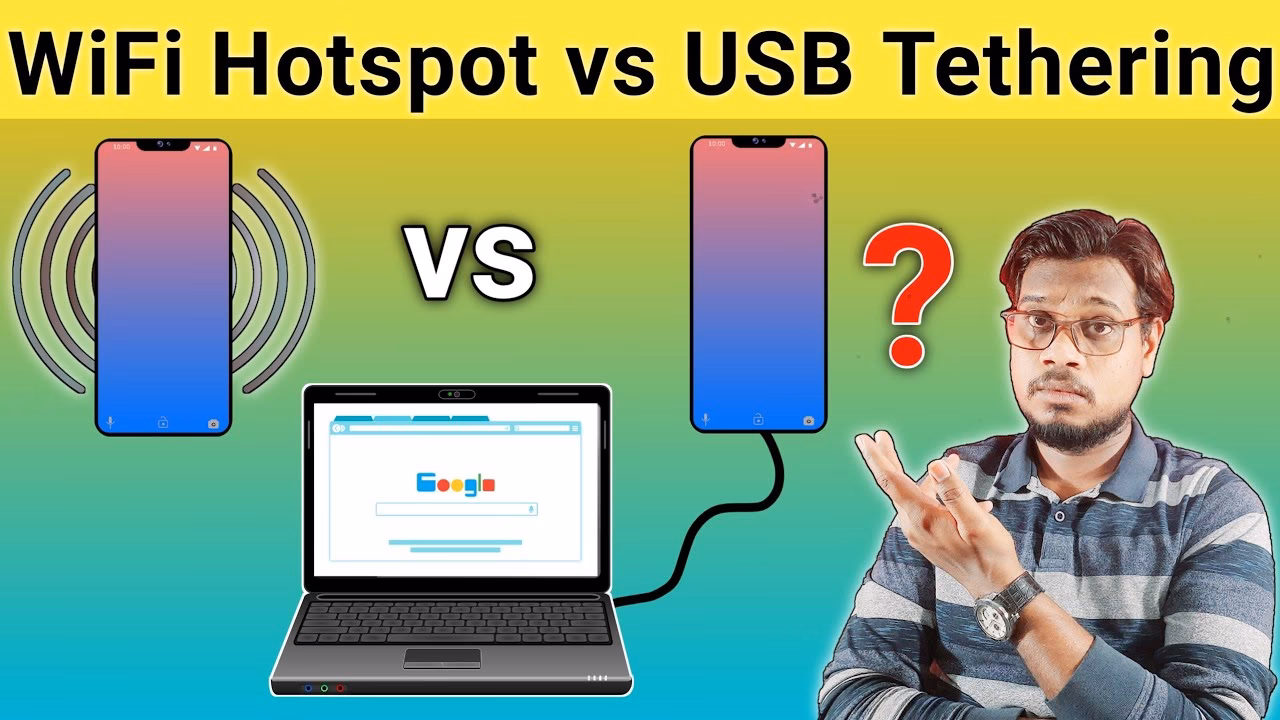 What is the difference between phone tethering and a hotspot?