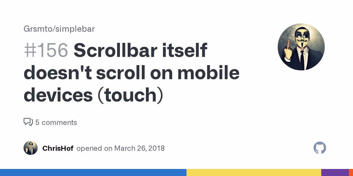 Does scrolling work on mobile?