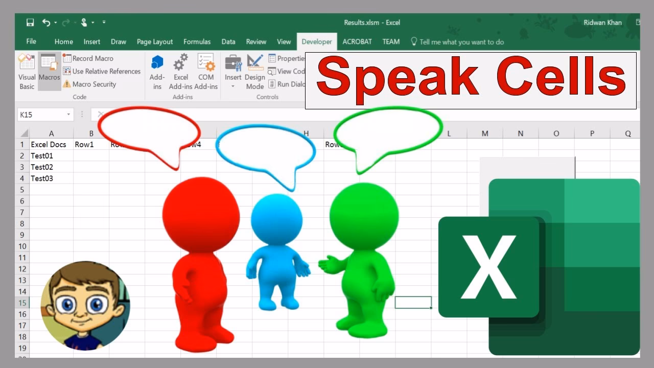 How to use voice dictation in Microsoft Excel?