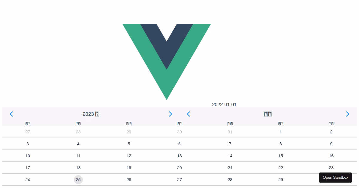 Is there a calendar Scheduler component for vuejs?