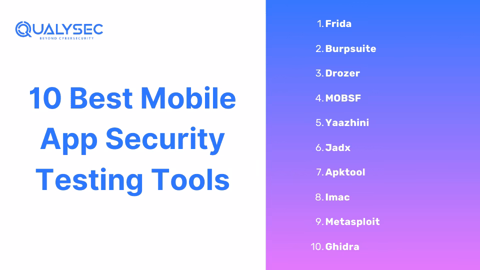 How to test OWASP mobile top 10 vulnerabilities?