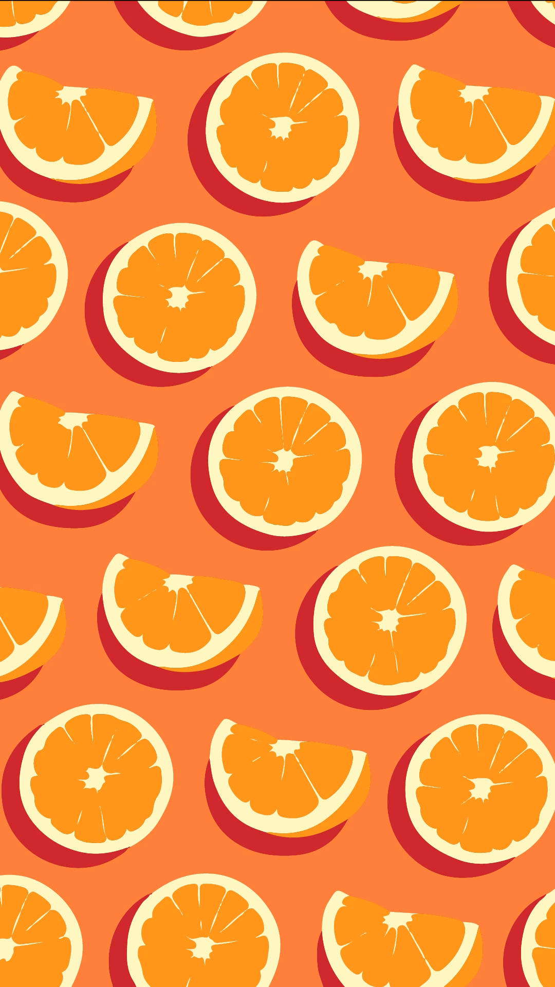 How many Android Orange wallpapers are there?