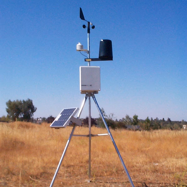 What is a wireless weather station?