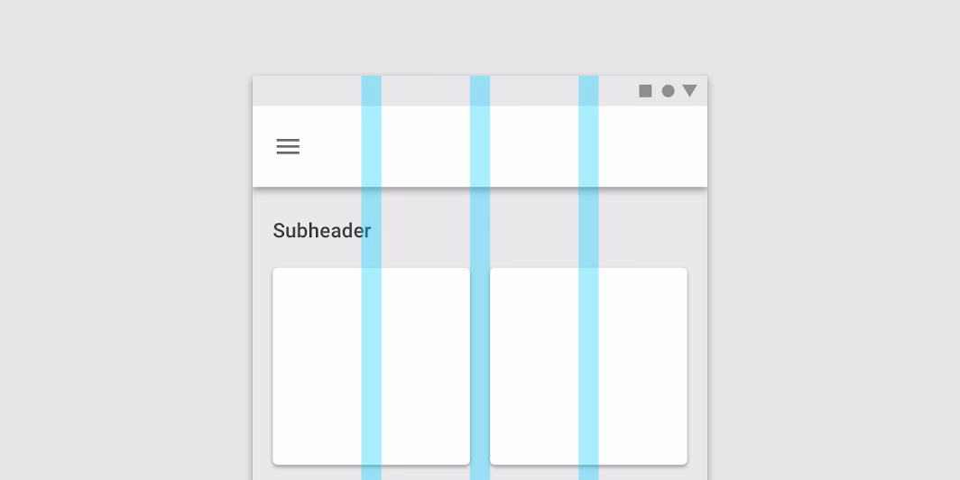 Can a grid be used in mobile design?