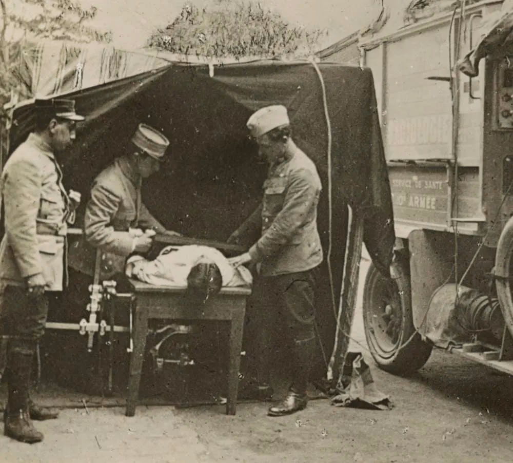 Why were X-rays important in WW1?