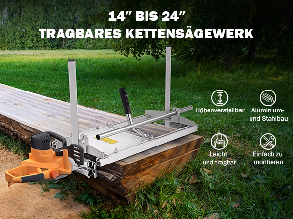 Wie viel kostet ein mobiles Sägewerk?