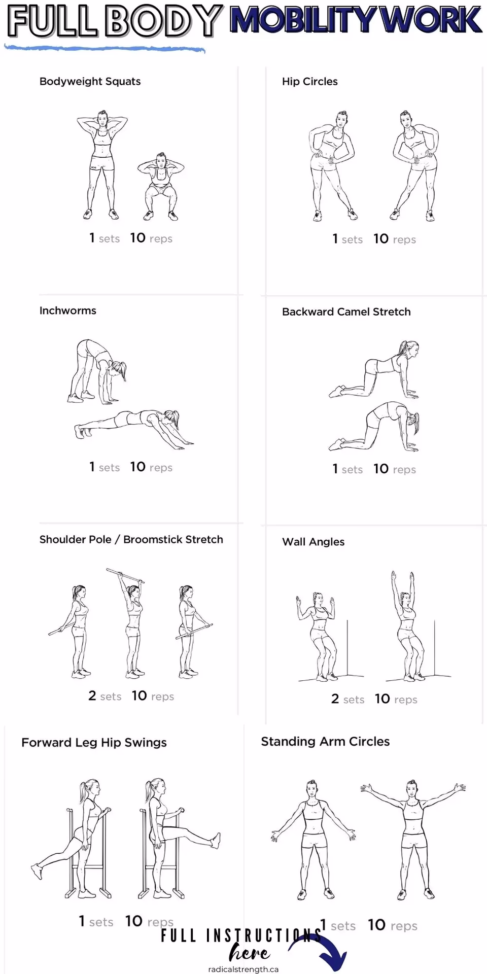 What makes a good full-body stretching routine?