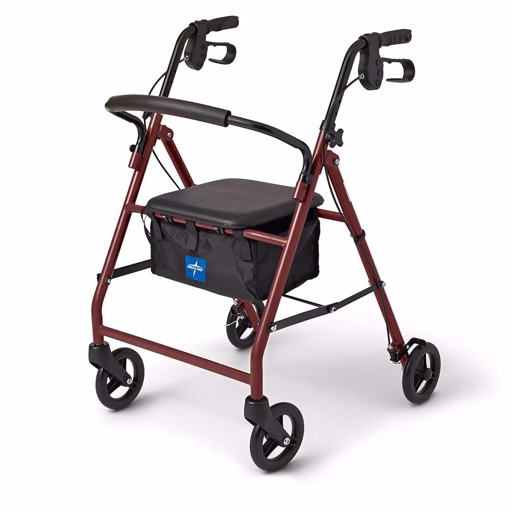 What are mobility aids & rollator walkers?