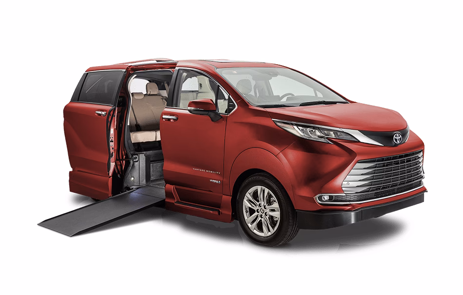 What features are included in a wheelchair accessible vehicle?