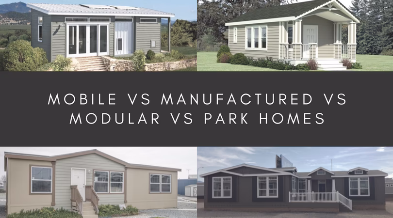 How are manufactured homes different from mobile homes?