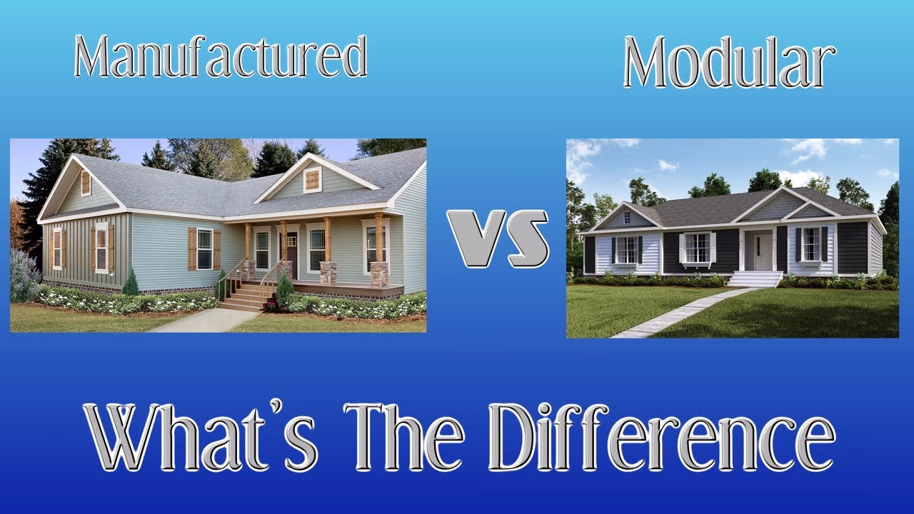 What is the difference between a modular and a mobile home?