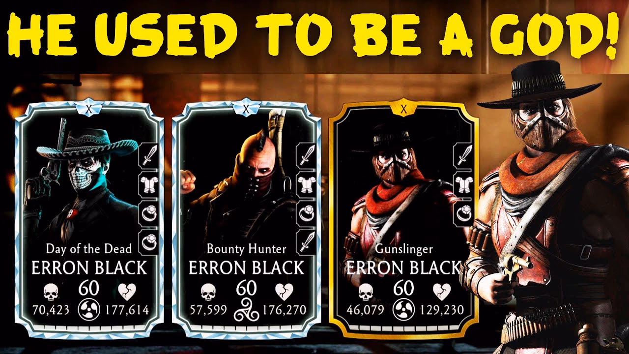 How powerful is Erron Black?