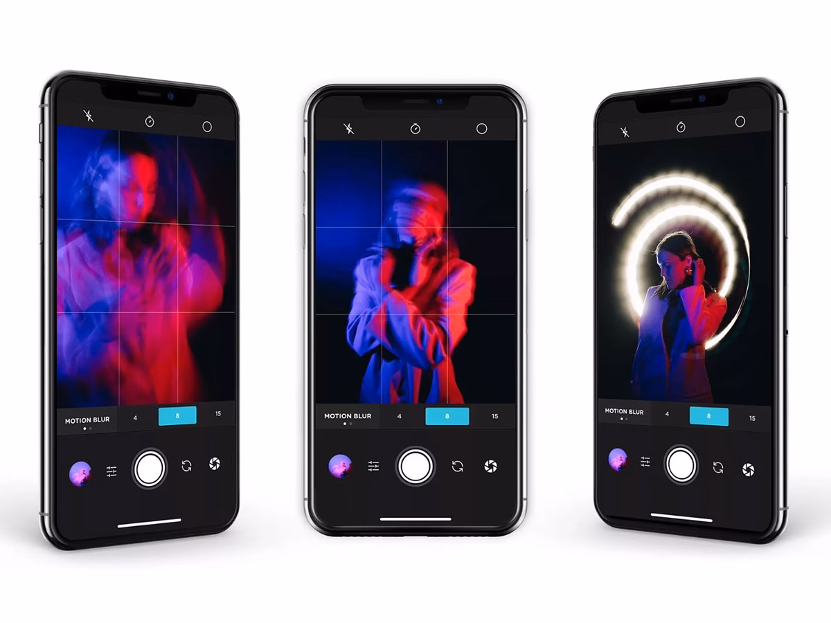 How to add motion blur to photos on iPhone?