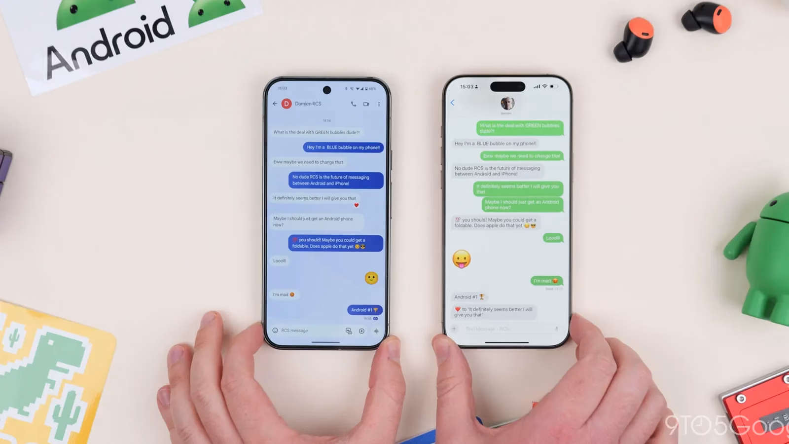How to video call between Android and iPhone?