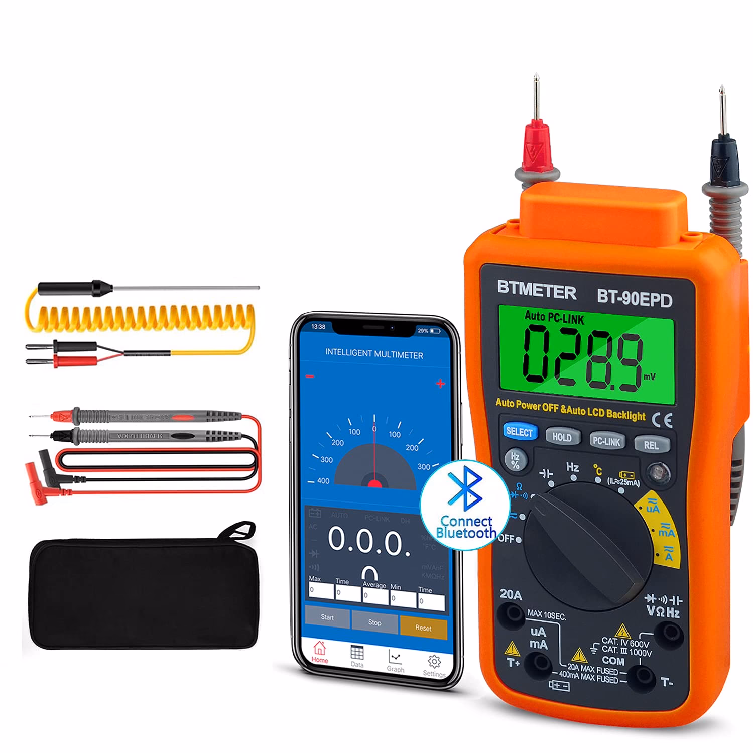 What is a measuring device like a multimeter?