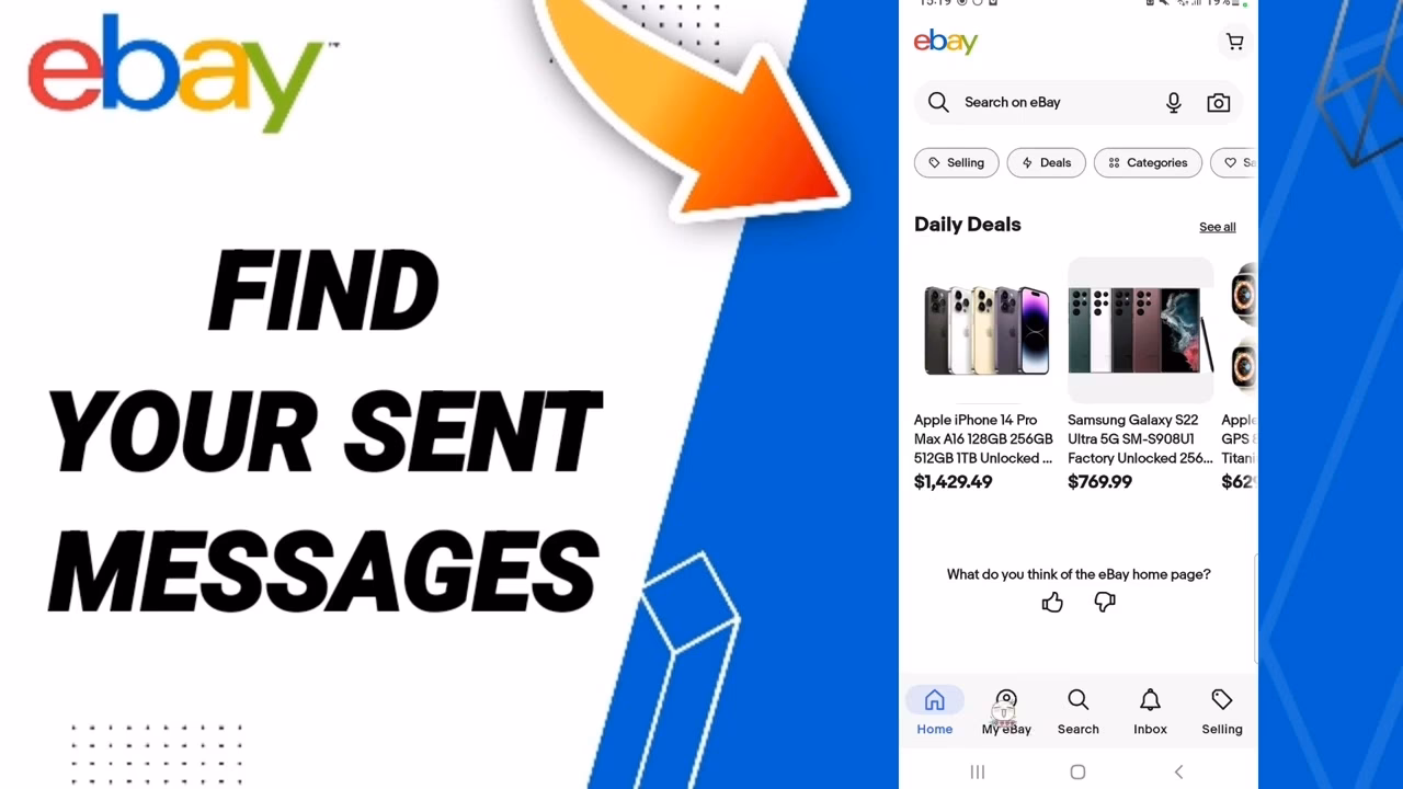 How do I Manage my eBay messages?