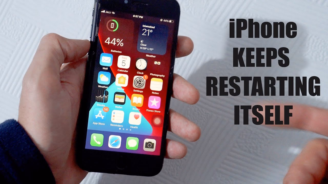 How to fix an iPhone that keeps restarting?
