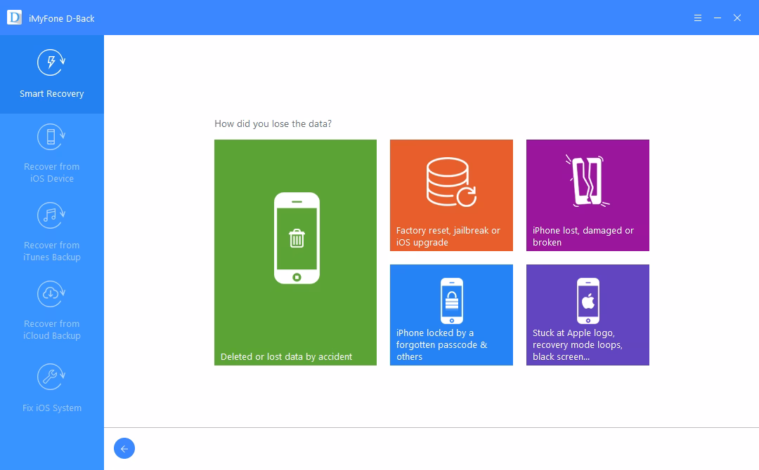 Can imyfone D-back recover lost data?