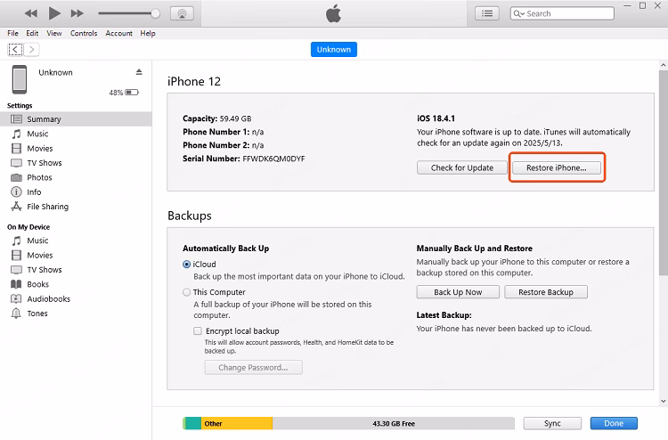 How to put iPhone into recovery mode?