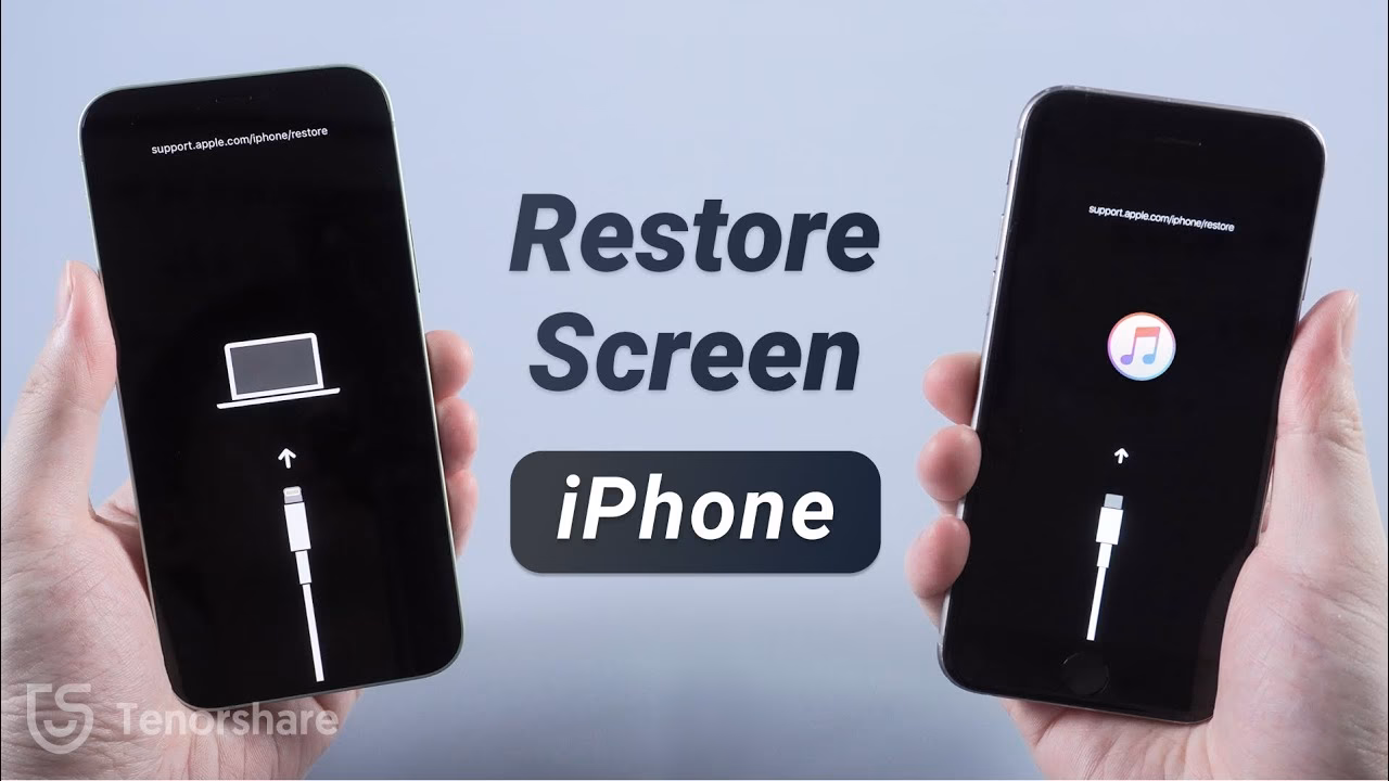 How to fix iPhone stuck on restore screen?