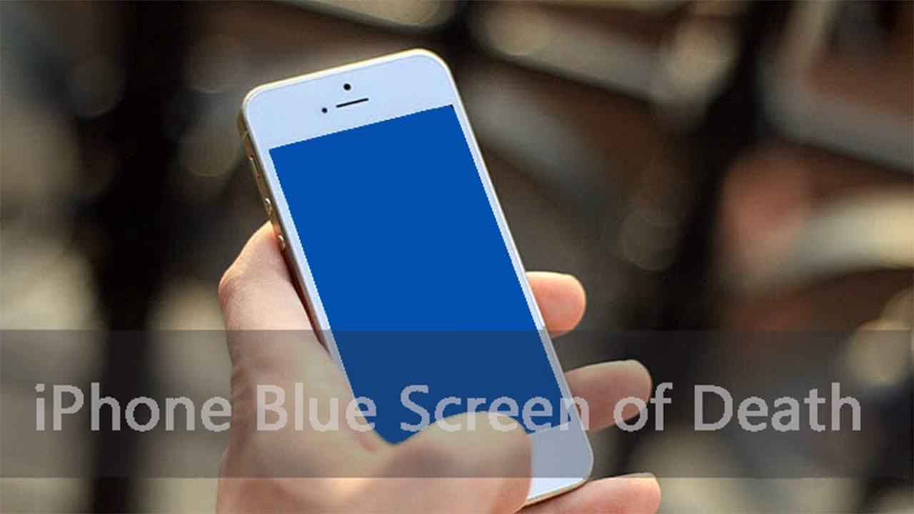 How to fix blue screen of death on iPhone?