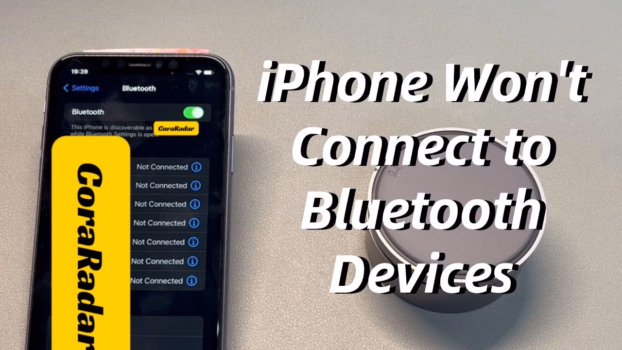 How to fix iPhone 13 not connecting to Bluetooth?