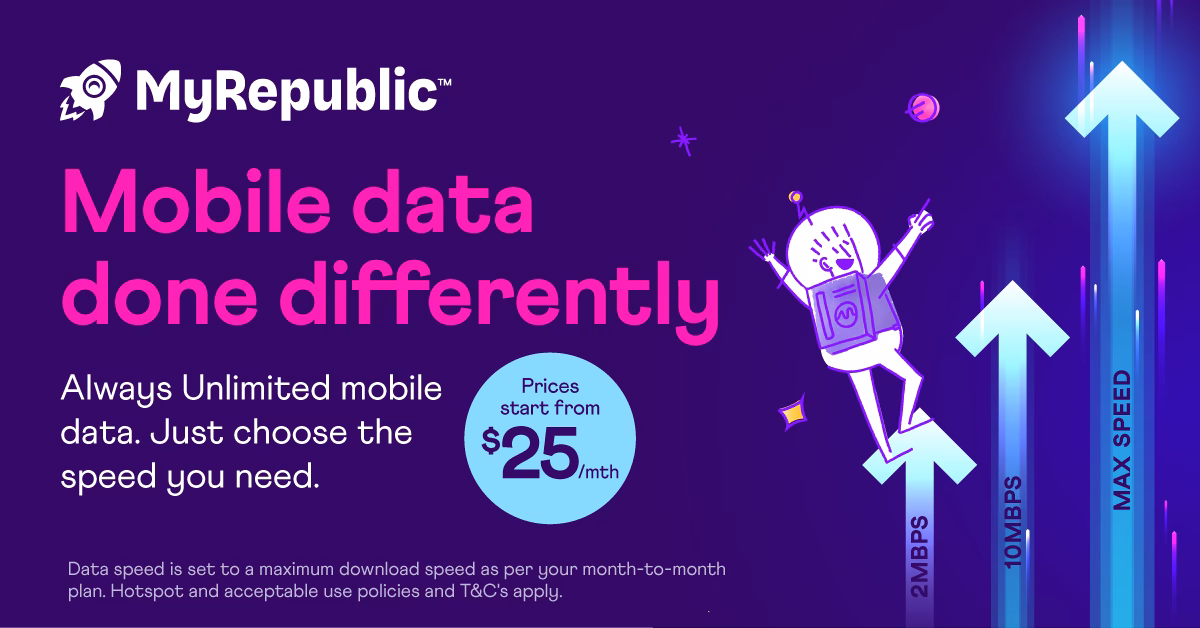 What is included in MyRepublic mobile plan?