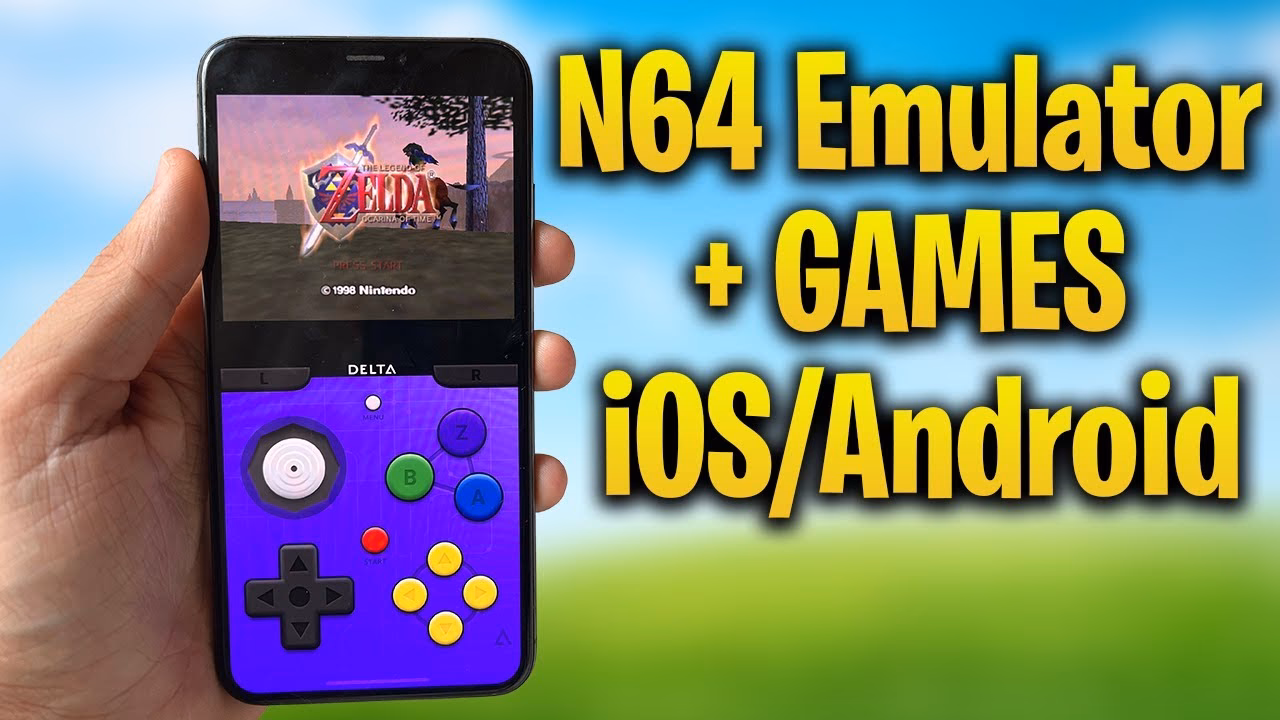 How to run N64 Delta emulator on iPhone?