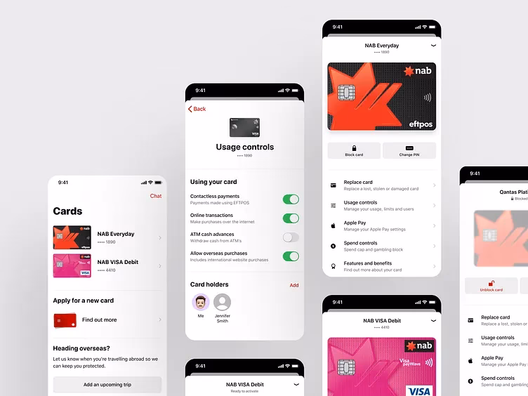 How do I use NAB's banking app?