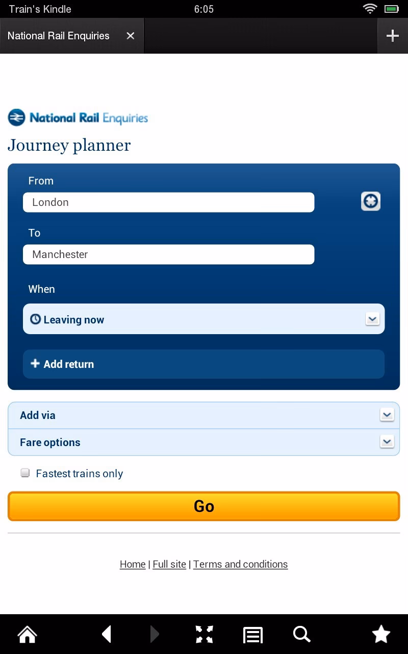 What can I do with live trains & journey planner?