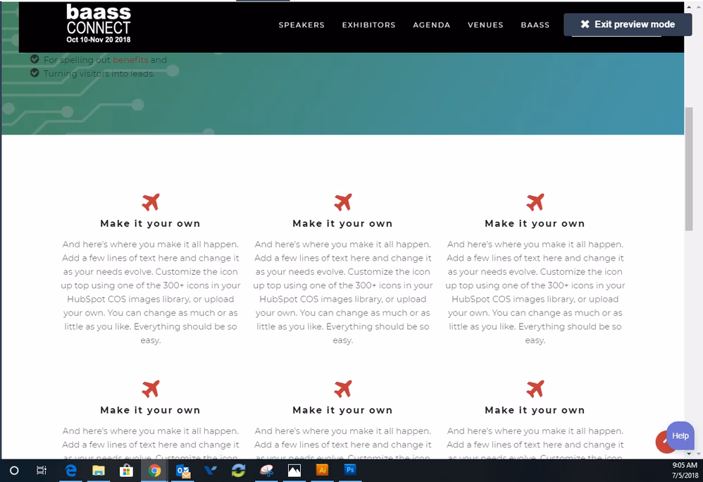 Does navbar extend screen width?