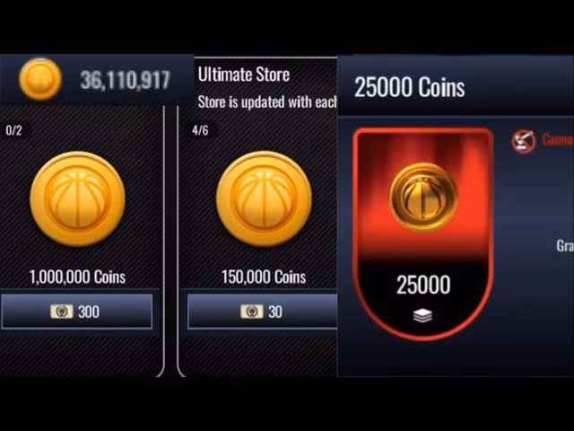 How to maintain coins in NBA Live Mobile 21?