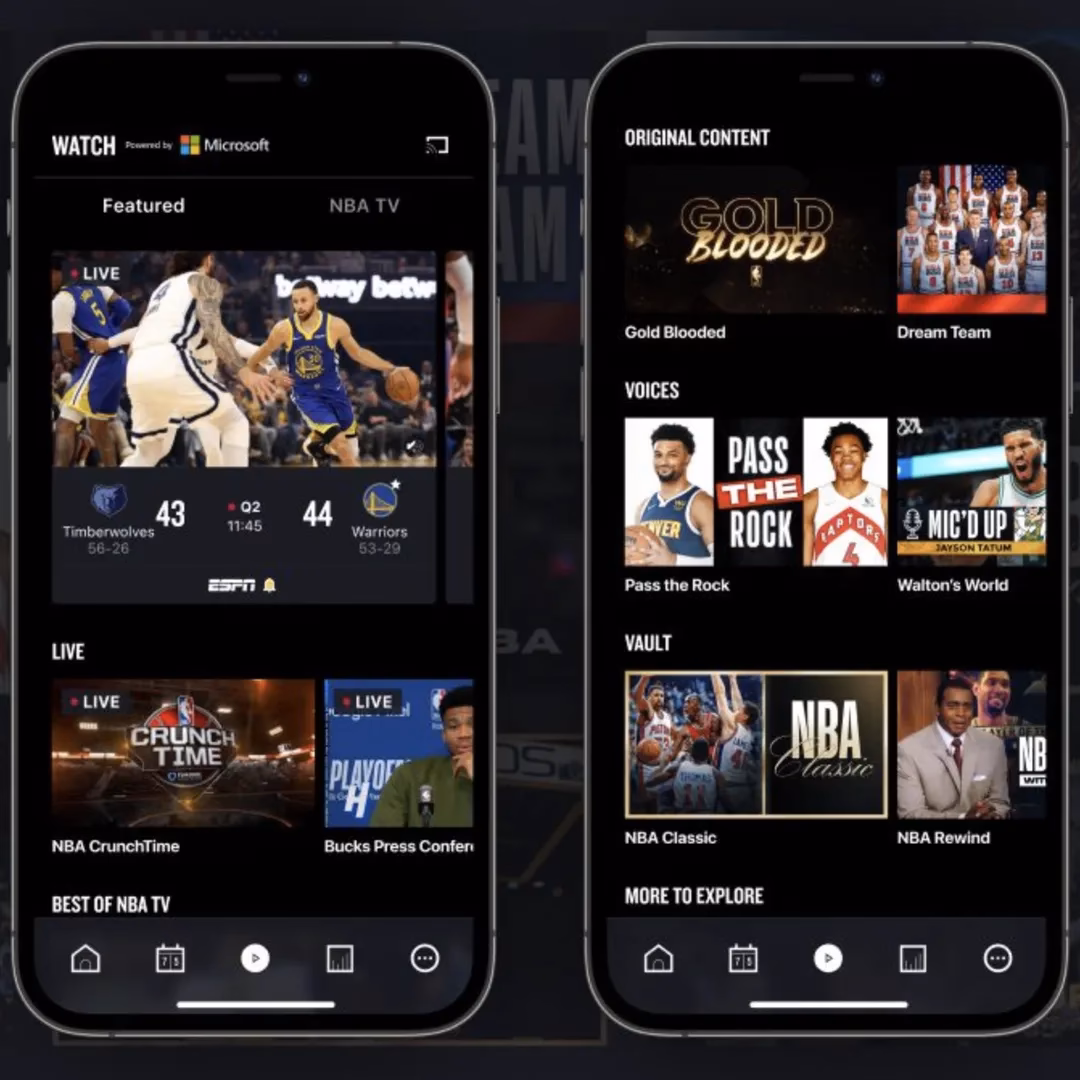 Is the NBA app available on Android TV?