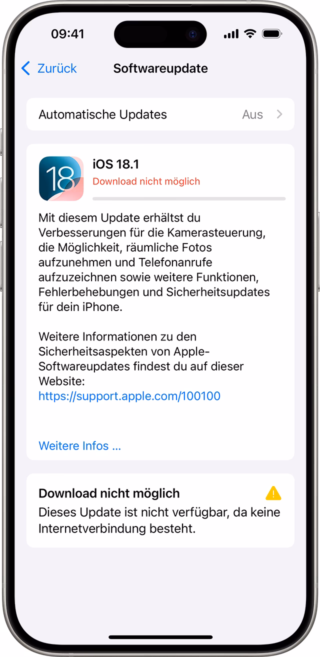 Wie aktualisiere ich den App Store und das iPhone neu?