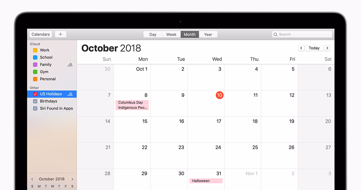 What is a calendar subscription?