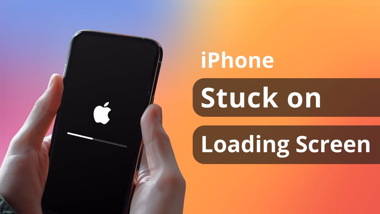 How to fix iPhone stuck on a black screen with loading circle?