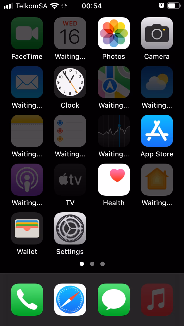 Why is my App stuck on 'installing' or 'waiting'?
