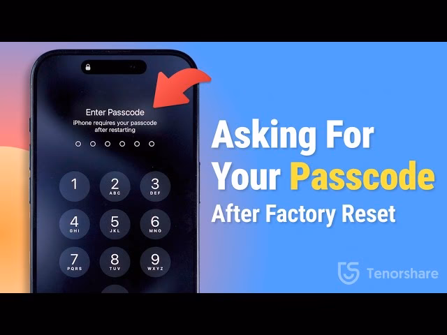 Why is my iPhone asking for a passcode after the update?