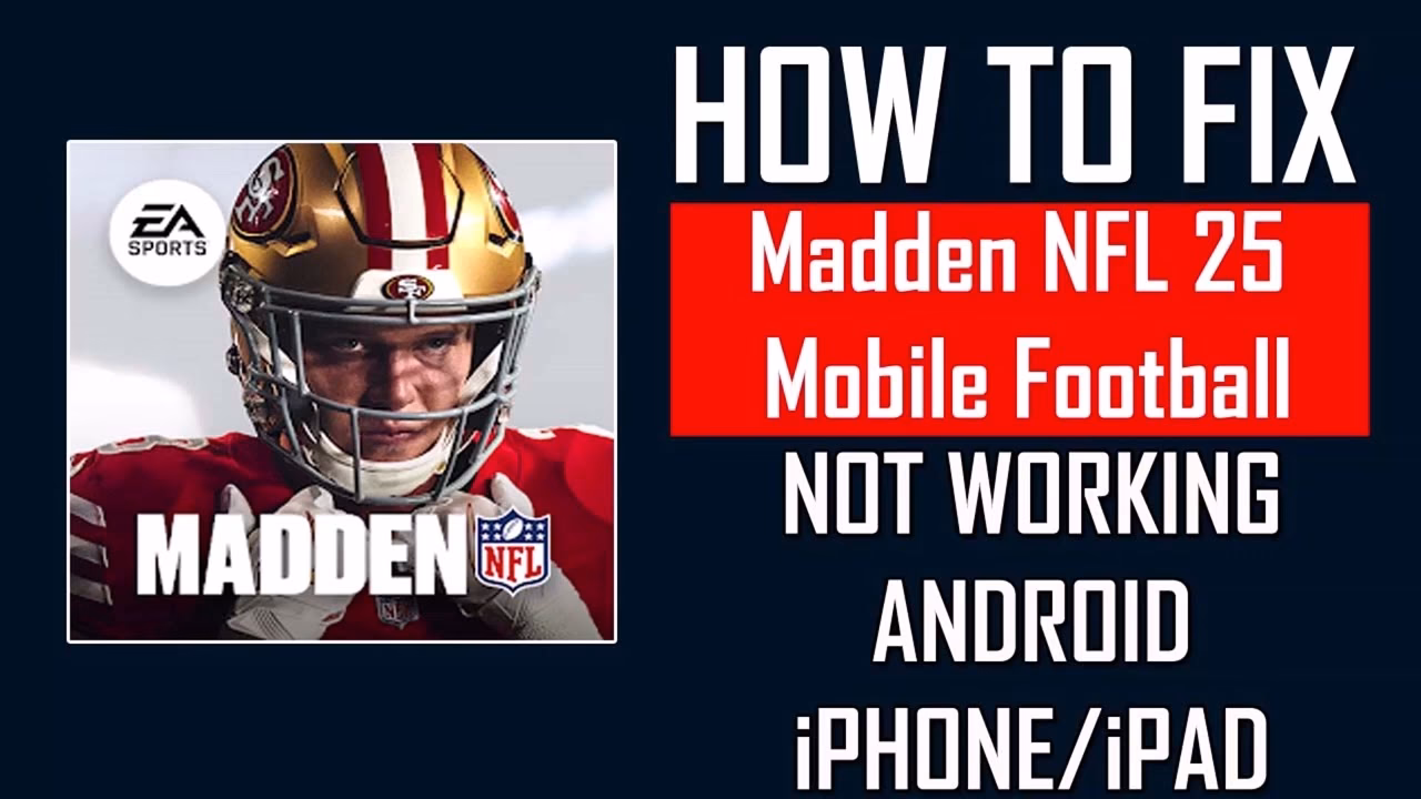 Why is the NFL app not working?