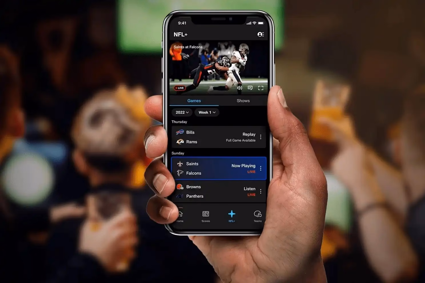 Can you watch NFL games on mobile?