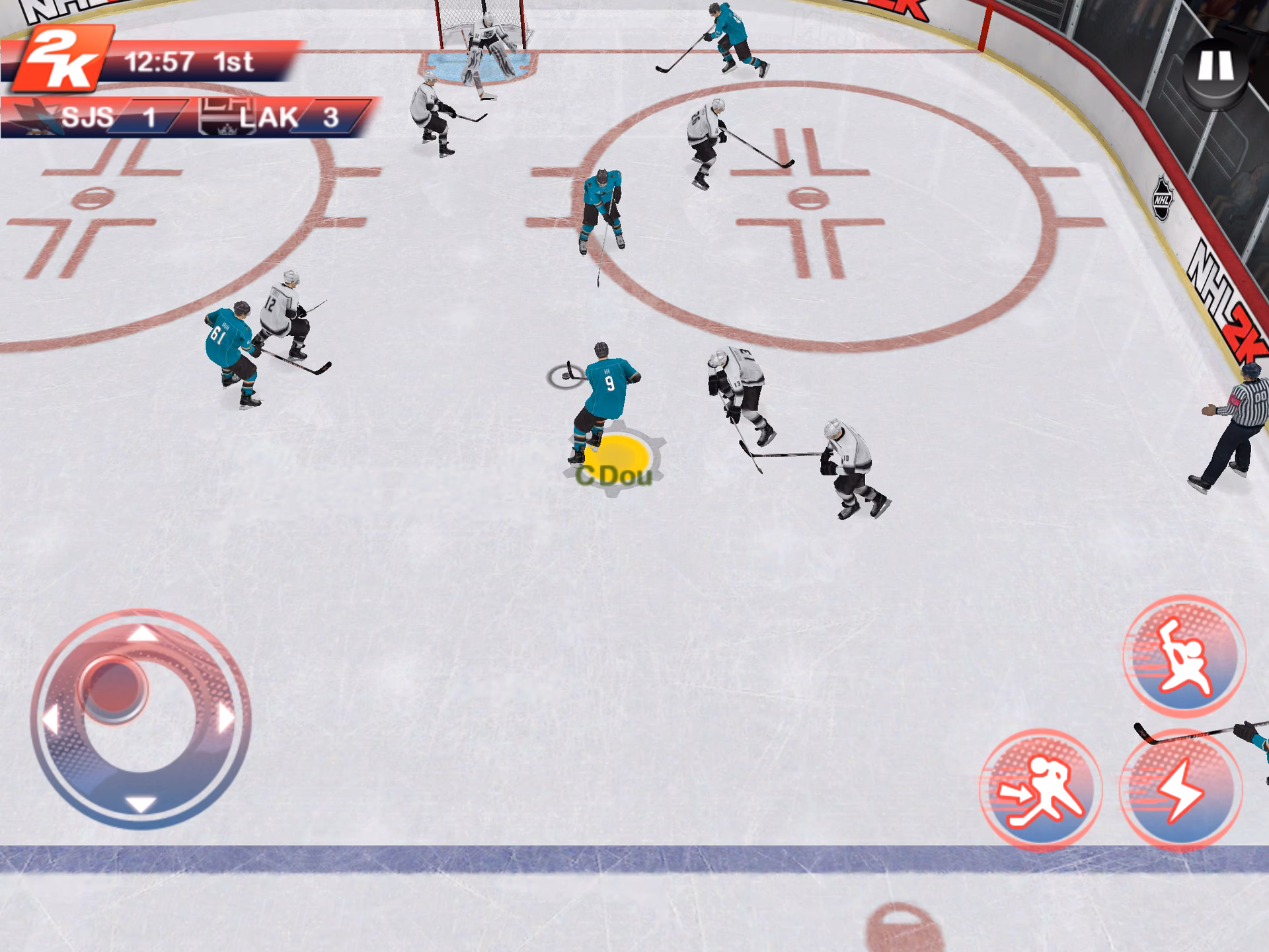 How do I update the NHL mobile app?