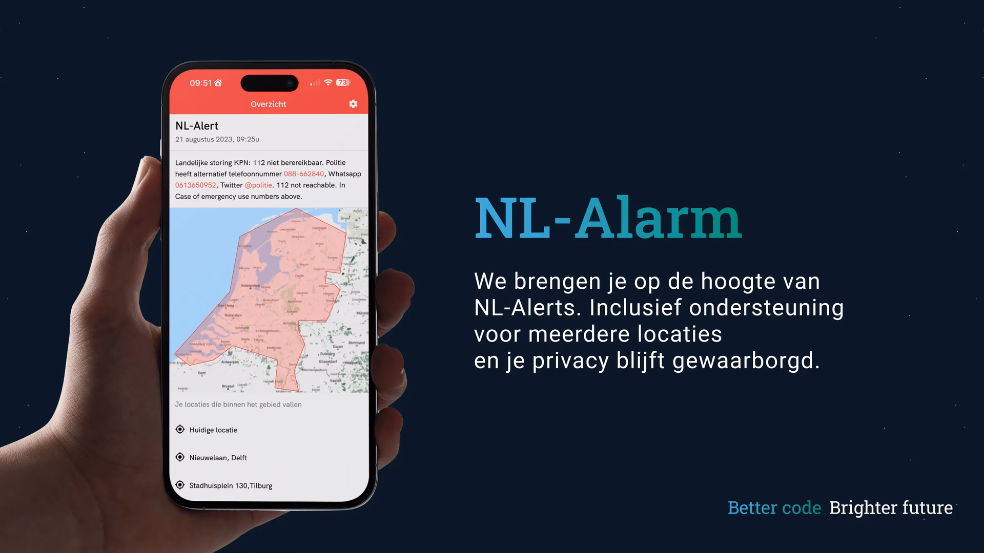 Can I use the app outside of Amsterdam?